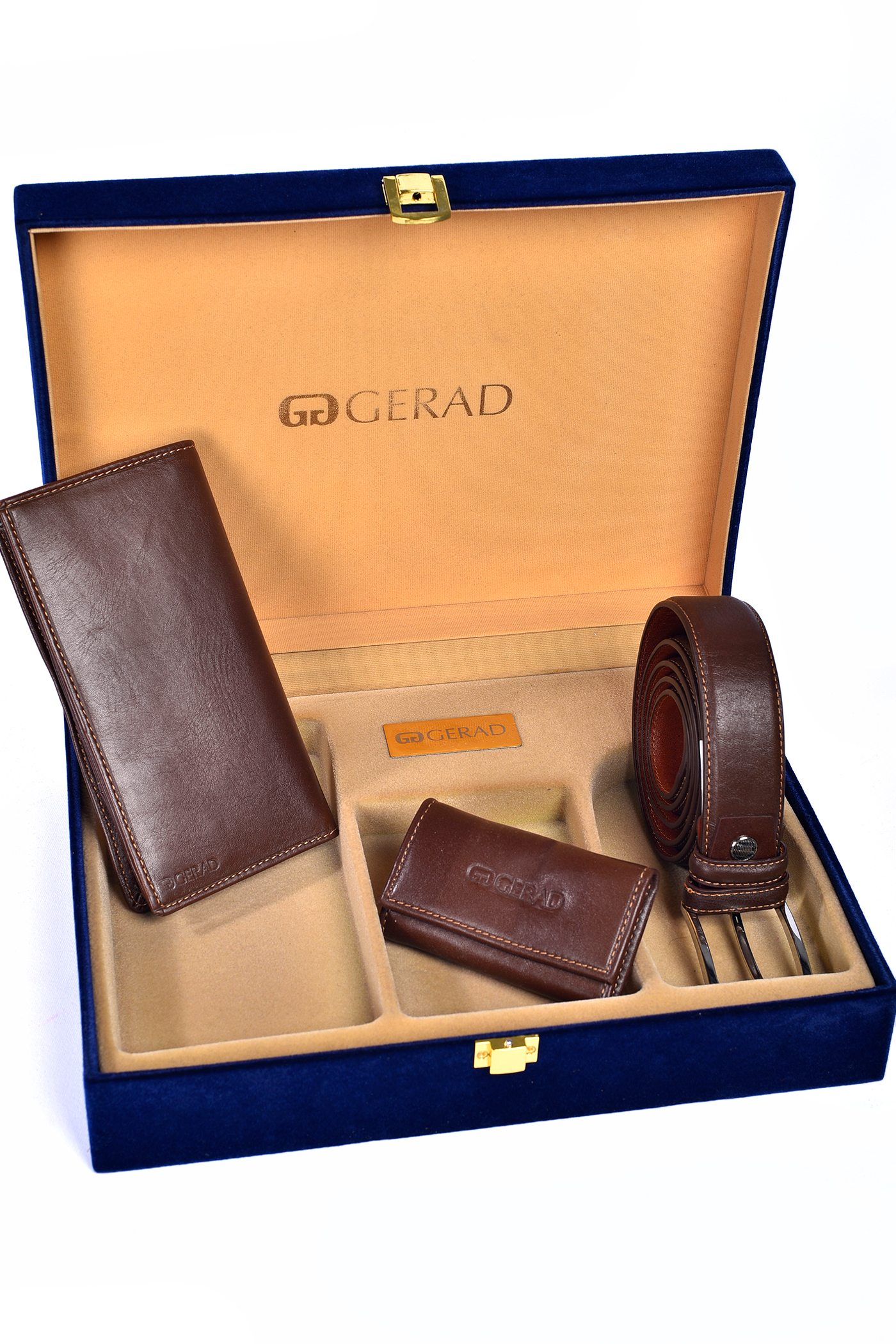 گیفت چرمی قهوه ای 350004