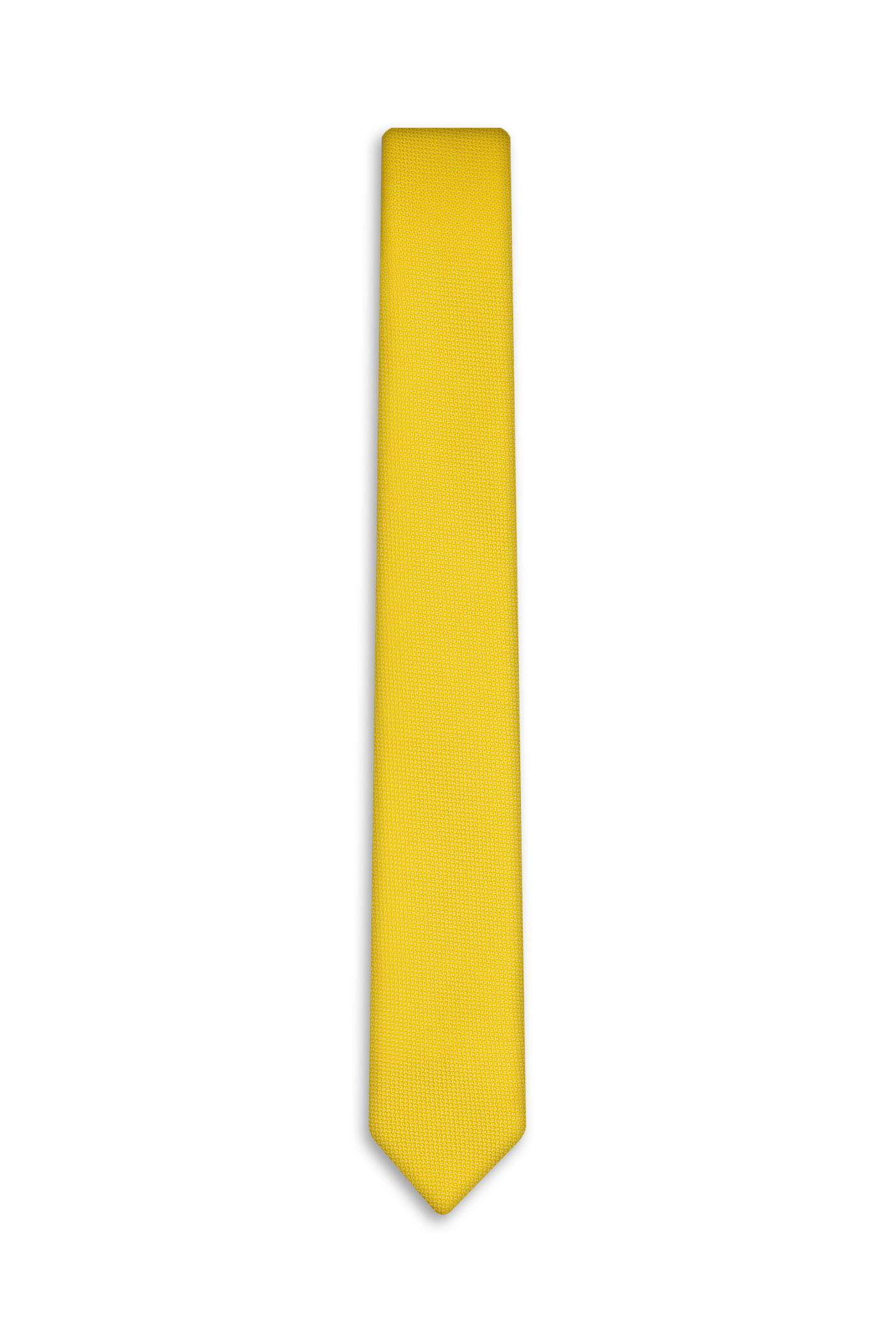 کروات ساده (200008/5) زرد