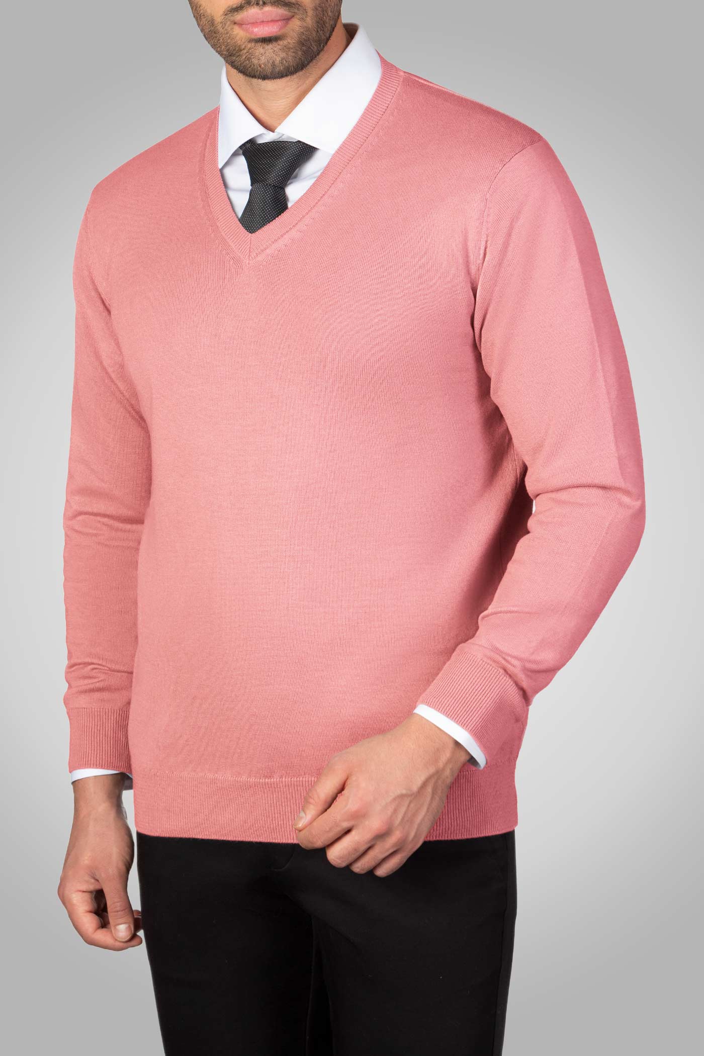 پلیور یقه هفت مردانه 300012