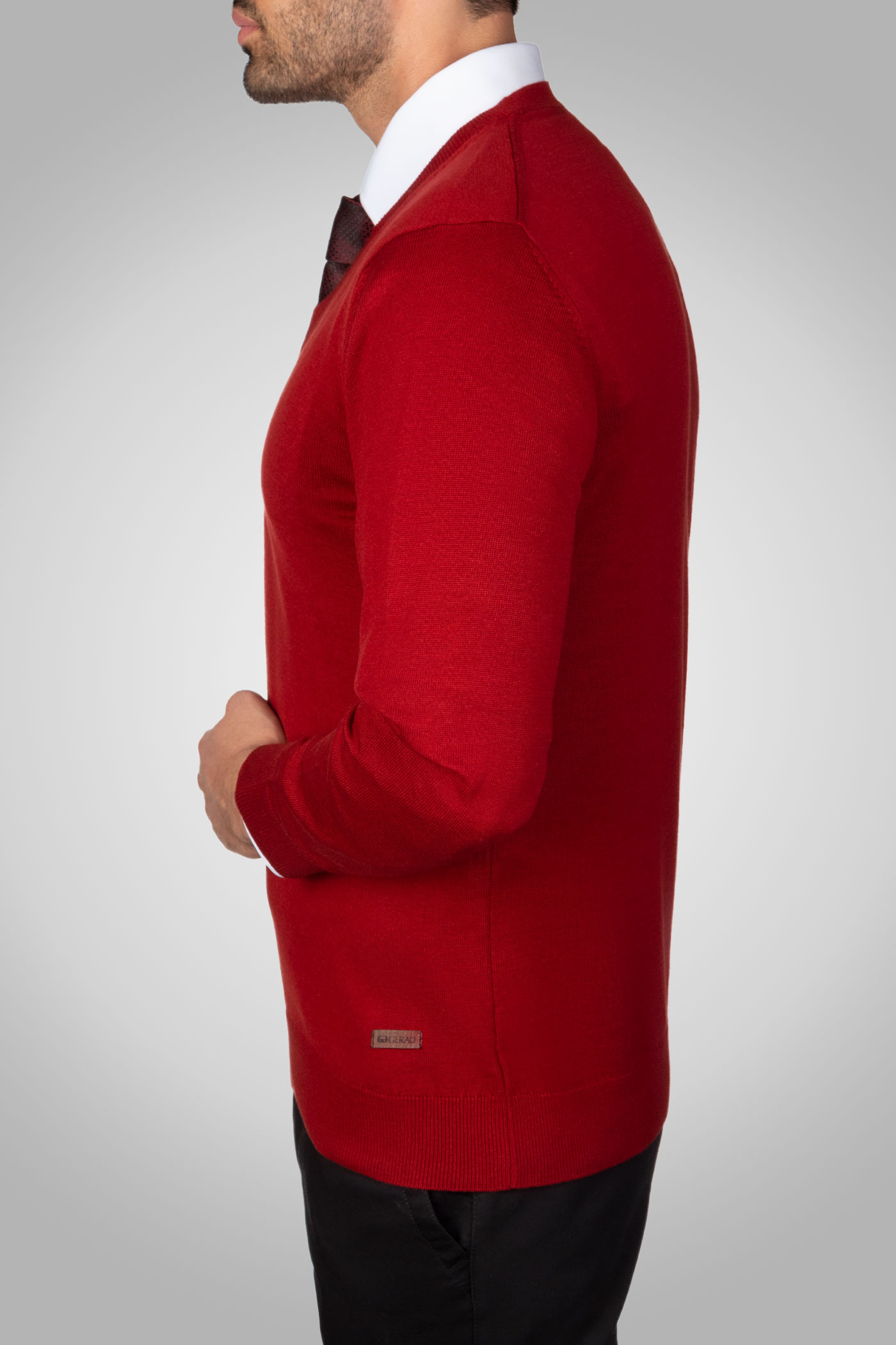 پلیور یقه هفت مردانه 300012