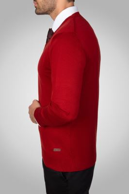 پلیور یقه هفت مردانه 300012