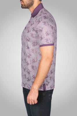 پولوشرت آستین کوتاه گلدار 160112