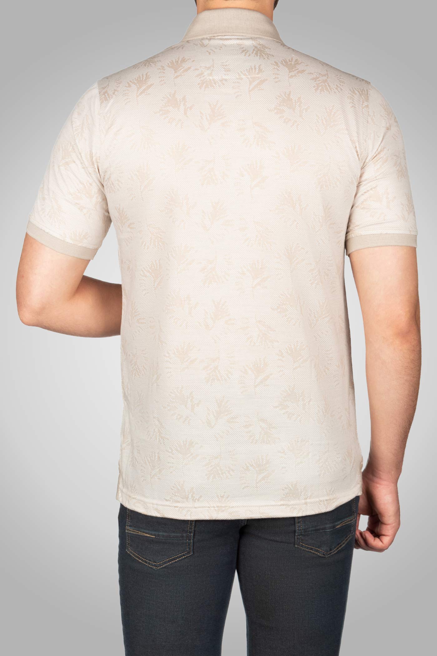 پولوشرت آستین کوتاه گلدار 160112