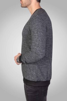 تی شرت یقه گرد آستین بلند 160115