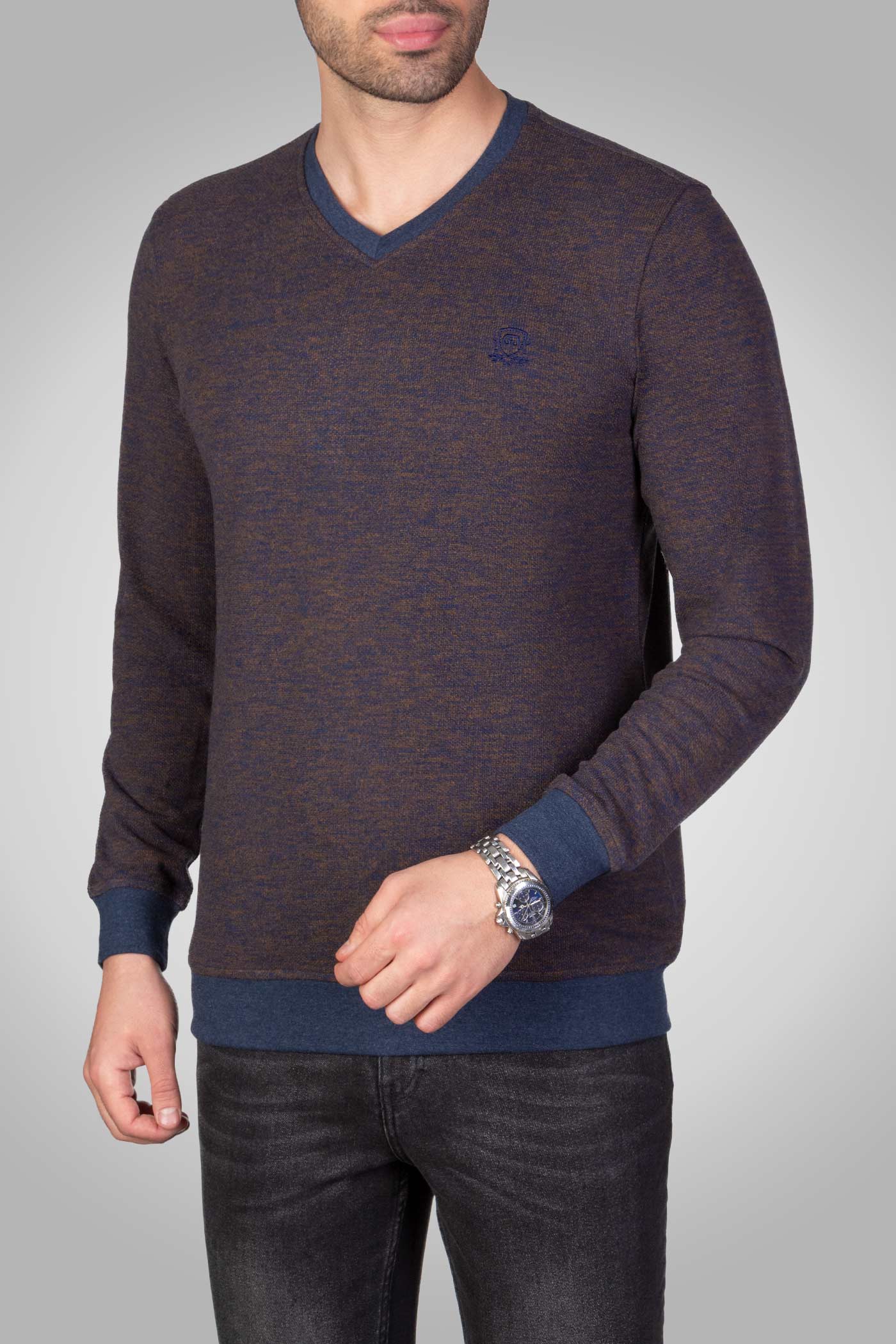 تی شرت یقه هفت آستین بلند 160116