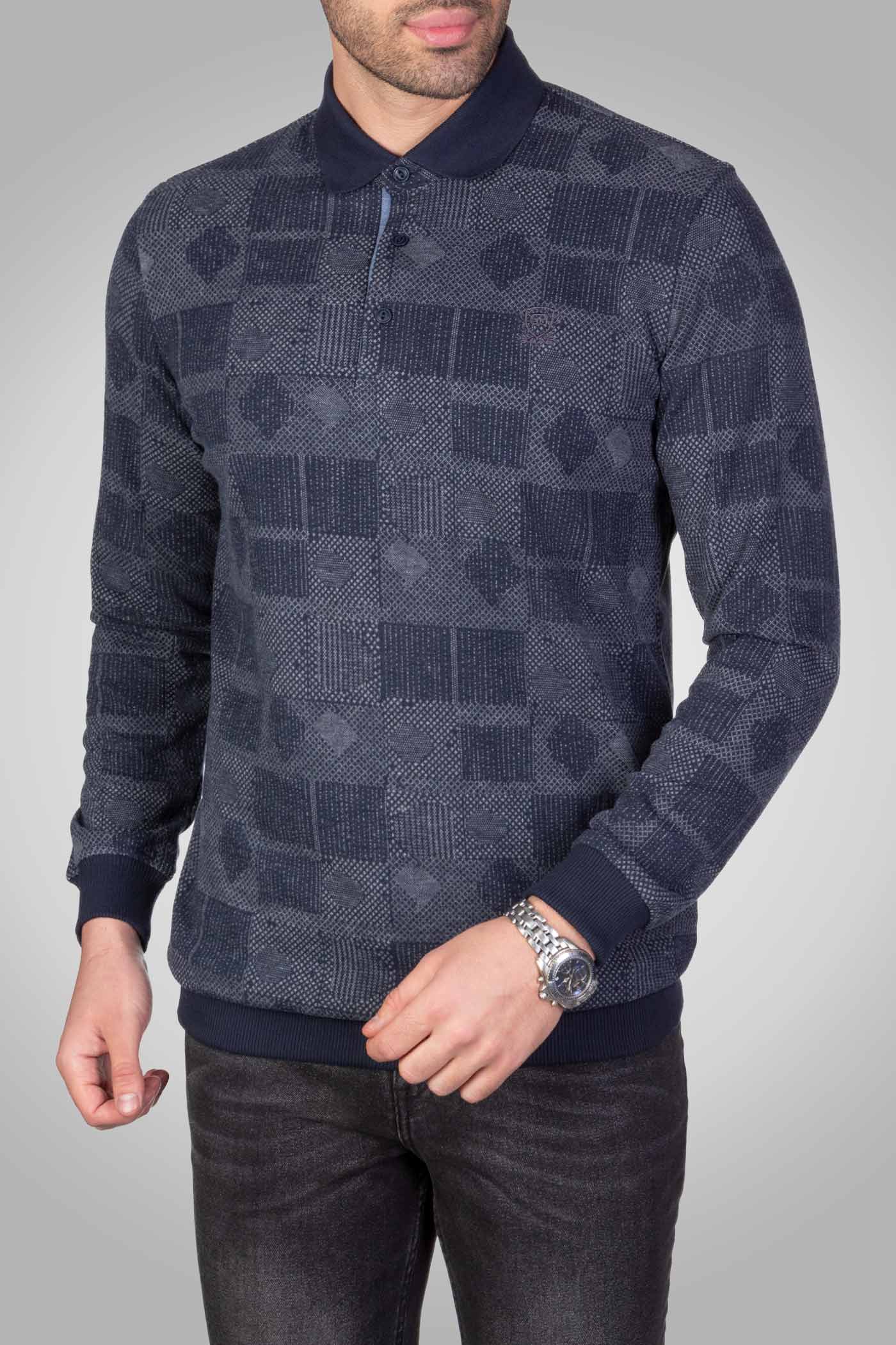 پولوشرت آستین بلند مردانه 160119