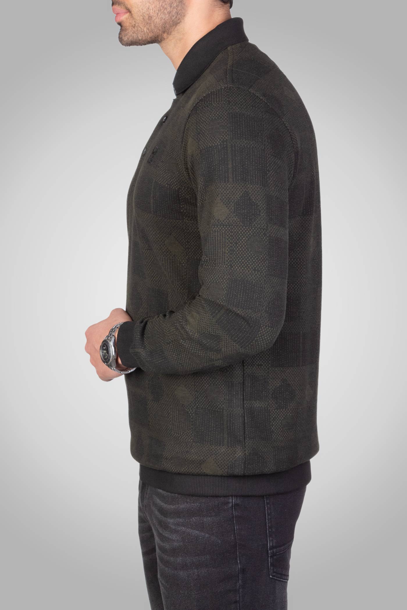 پولوشرت آستین بلند مردانه 160119