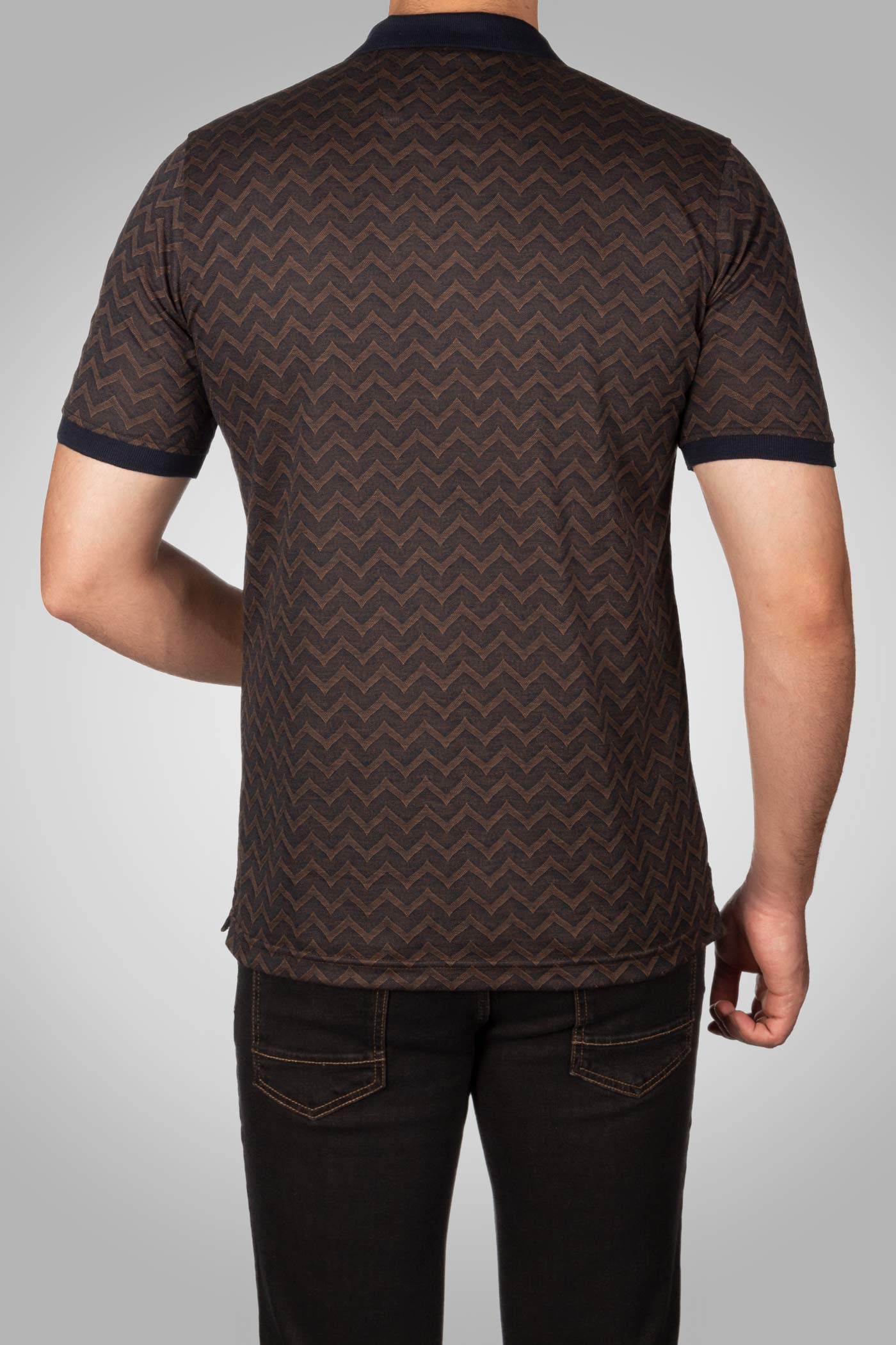 پولوشرت آستین کوتاه زیپ دار  160127