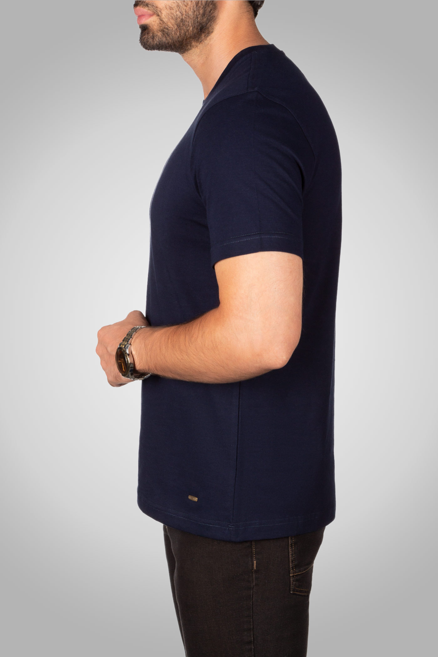 تی شرت یقه گرد  160129