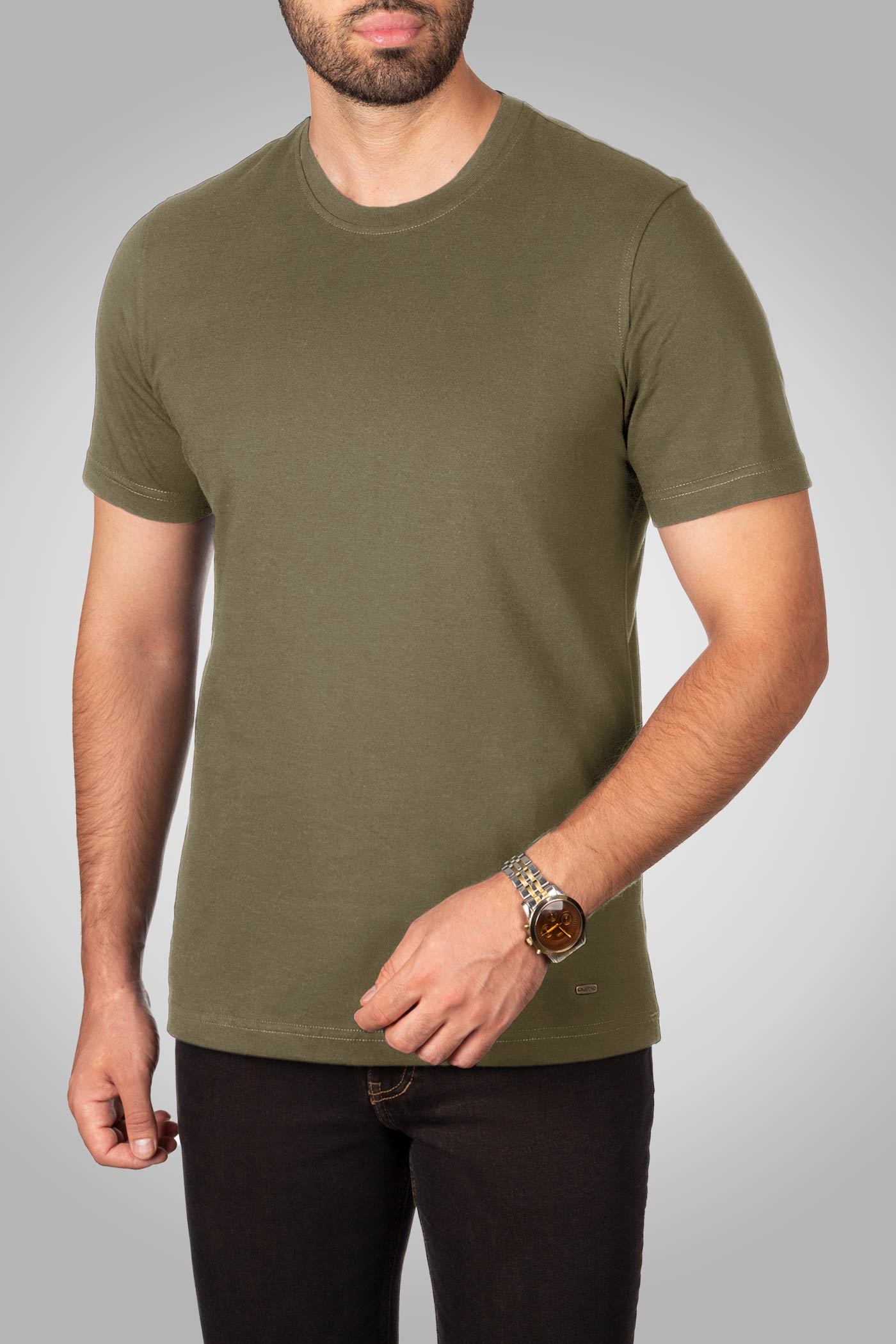 تی شرت یقه گرد  160129