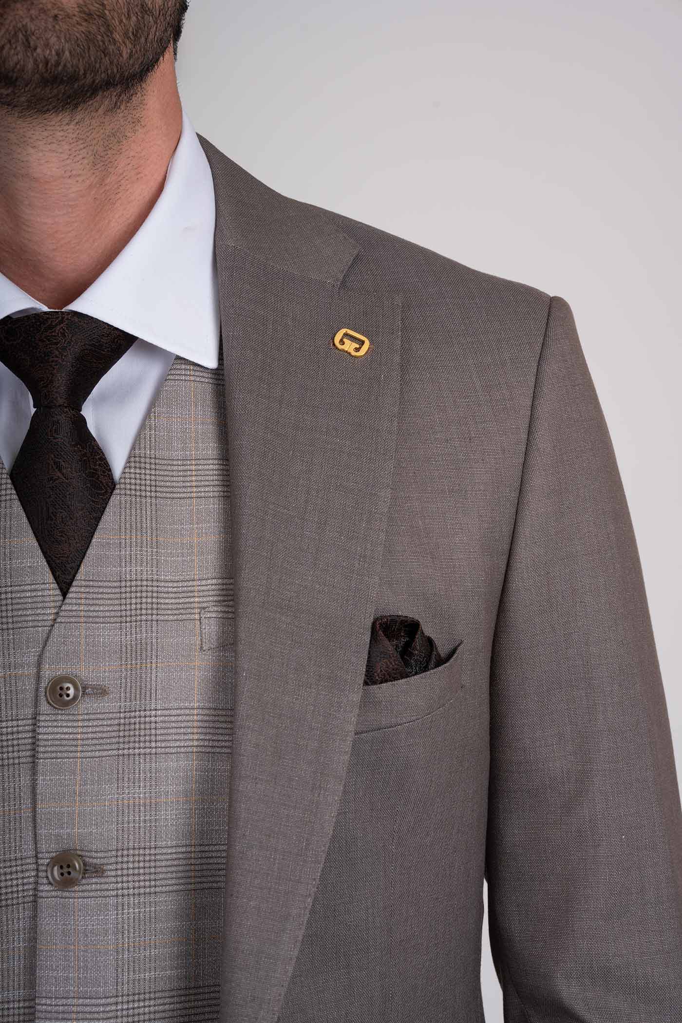 کت و شلوار و ژیله 100372