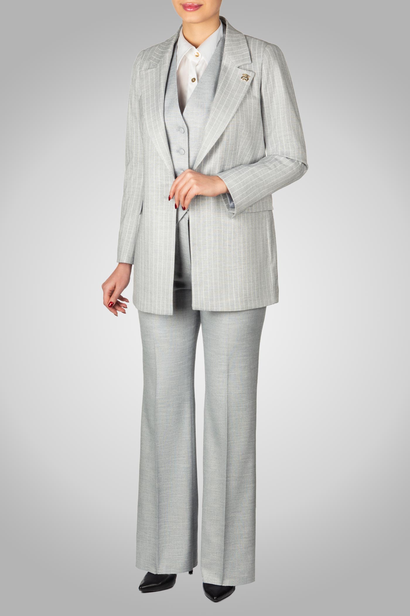 کت و شلوار ژیله زنانه 510031