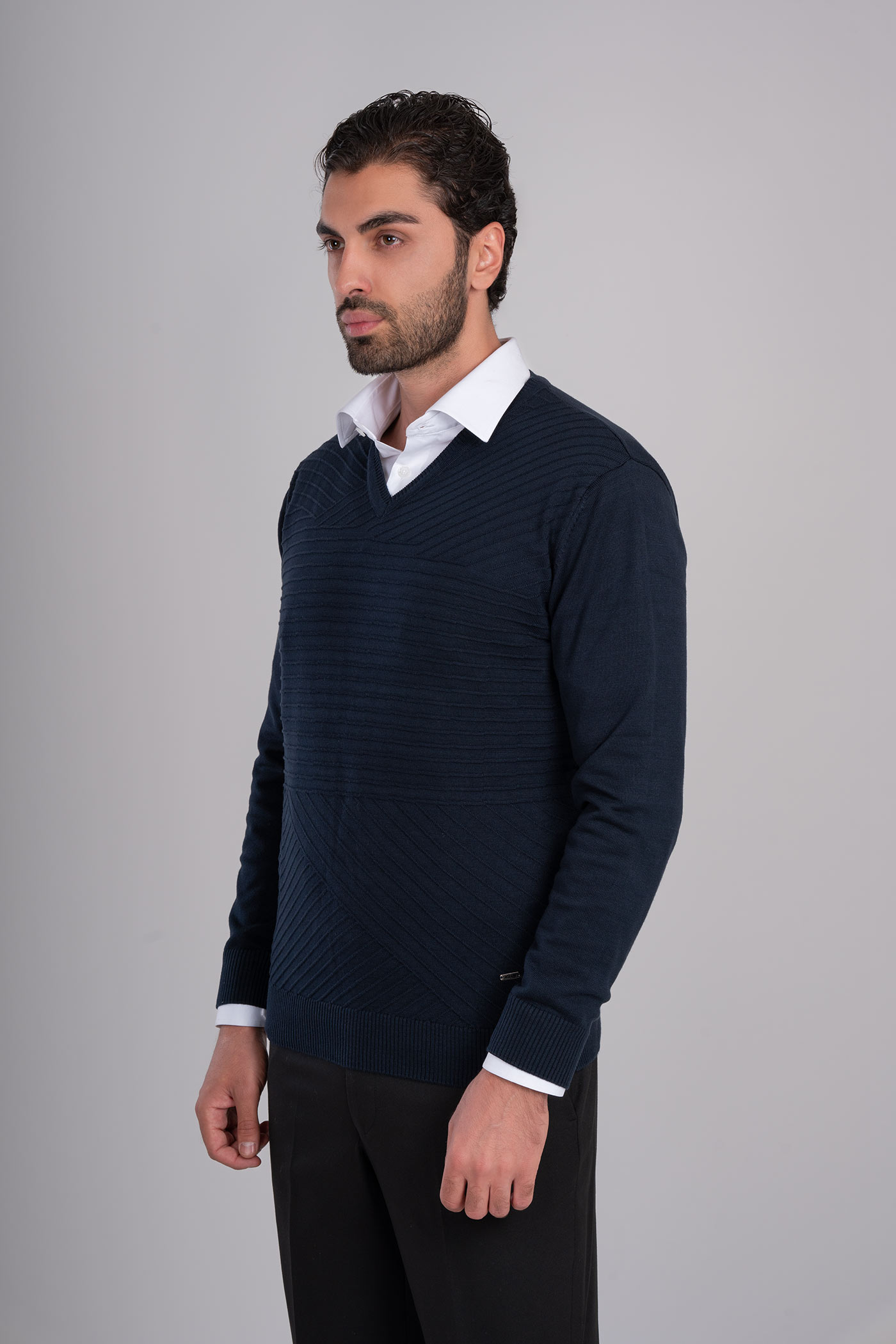 پلیور یقه هفت 300019