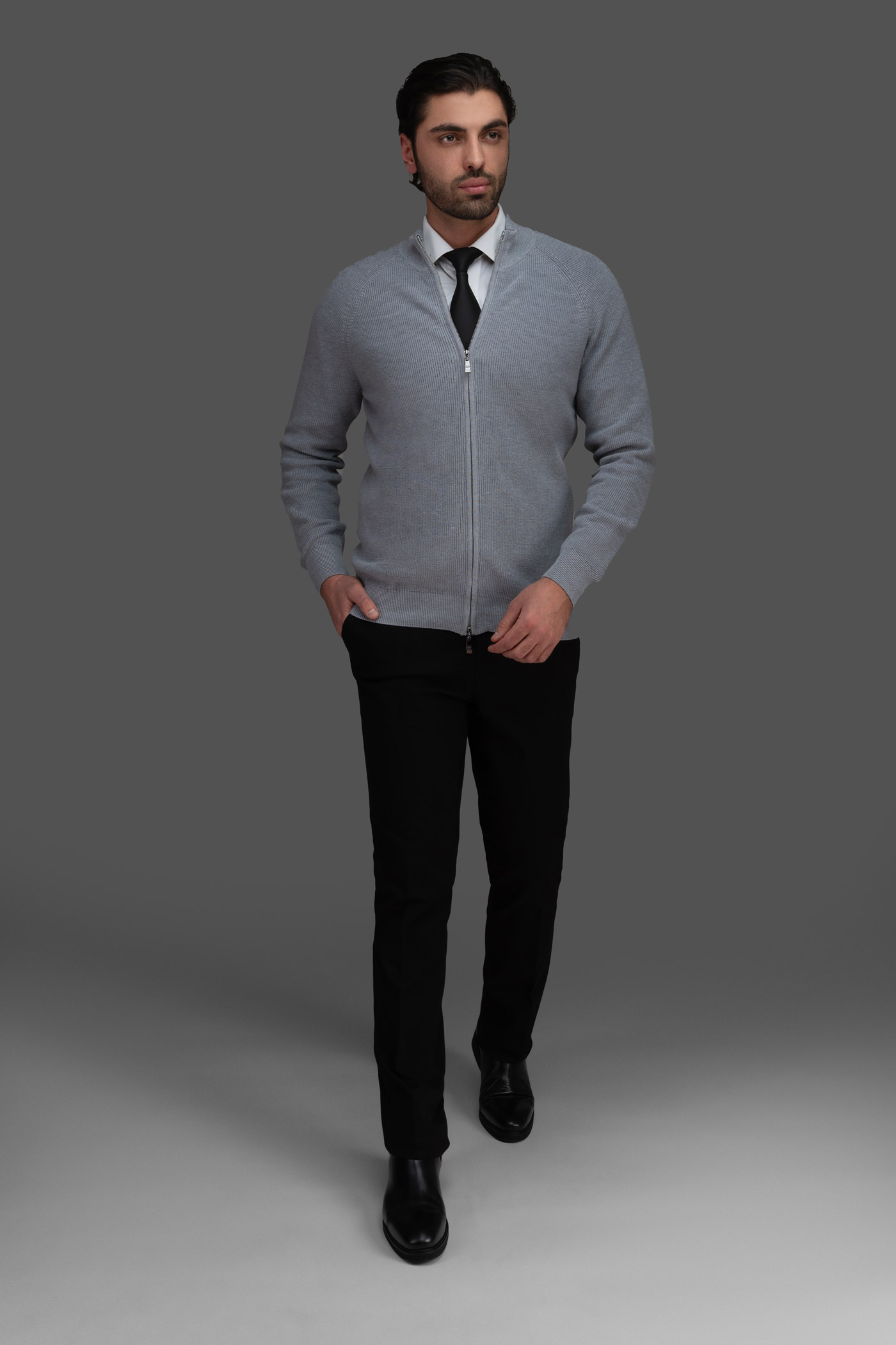 بافت تمام زیپ 300023