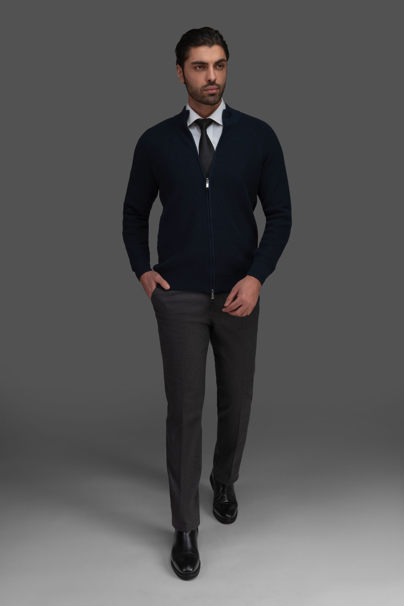 بافت تمام زیپ 300023