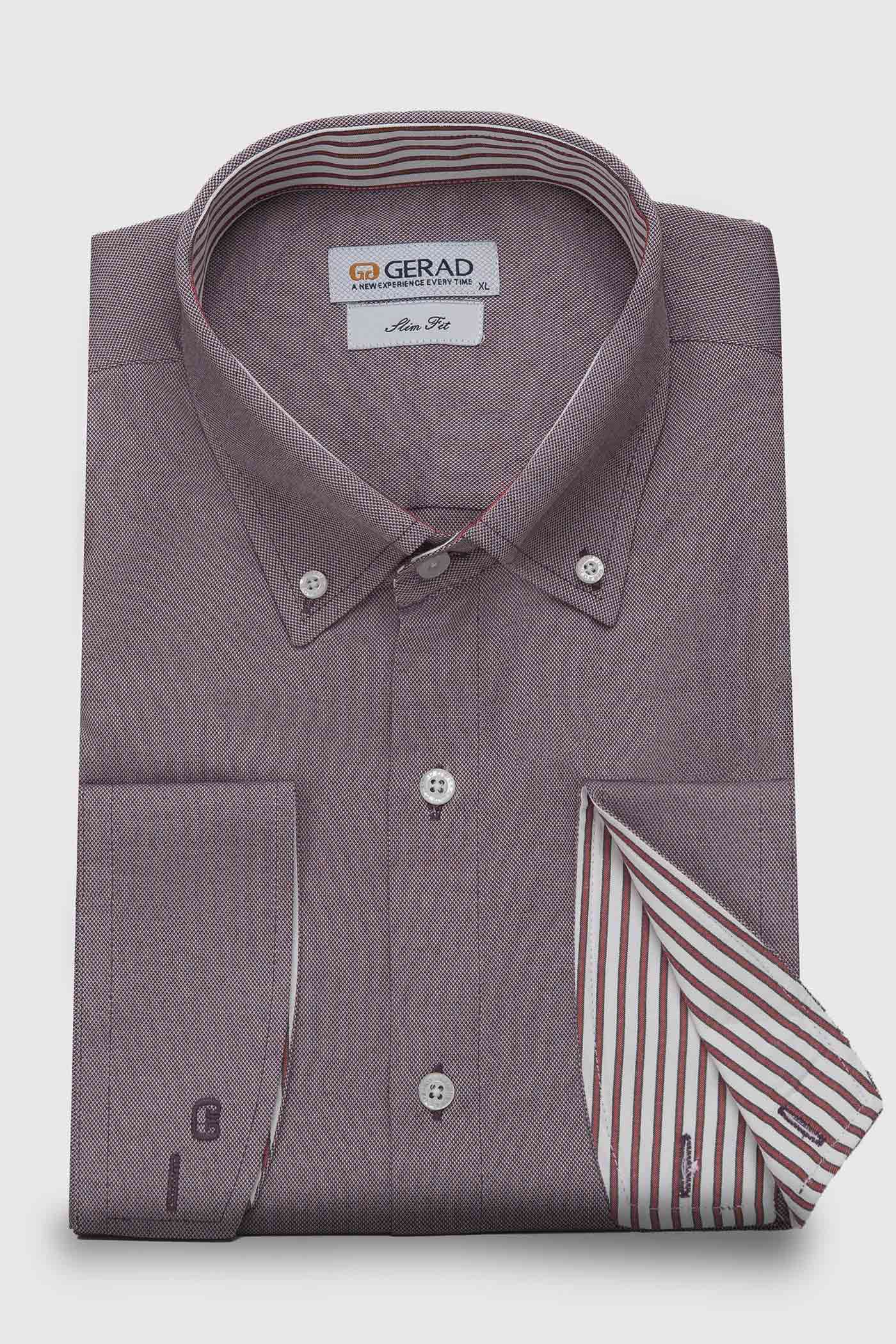 پیراهن استین بلند مردانه 130606