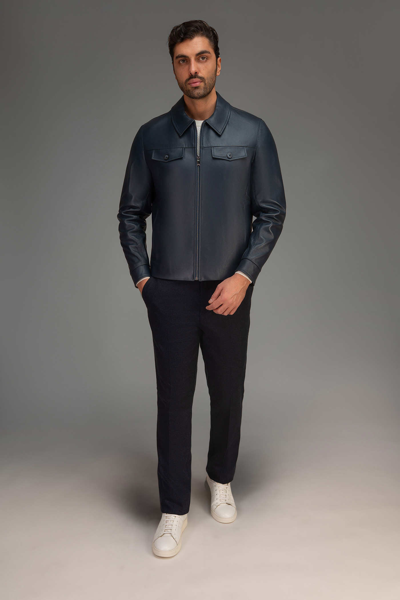 کاپشن چرمی 270062