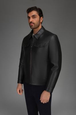 کاپشن چرمی 270062