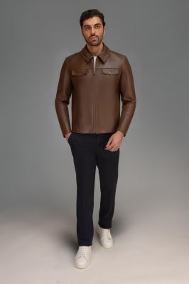 کاپشن چرمی 270062