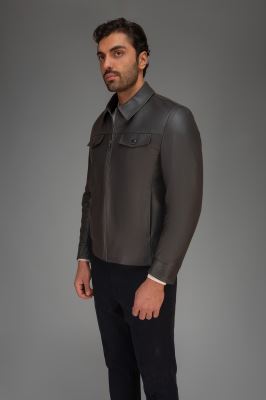 کاپشن چرمی 270062