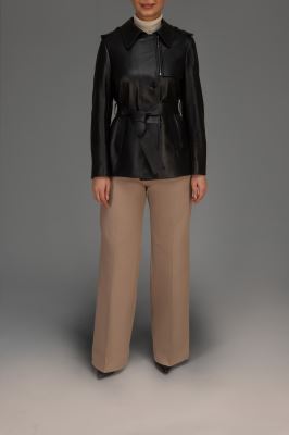 بارانی چرم زنانه 530021