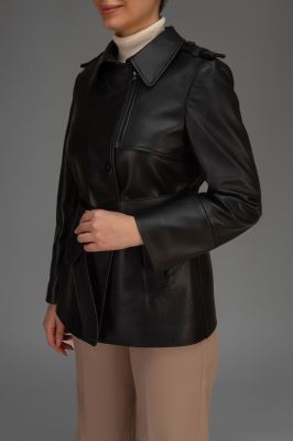 بارانی چرم زنانه 530021