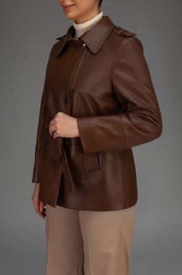 بارانی چرم زنانه 530021