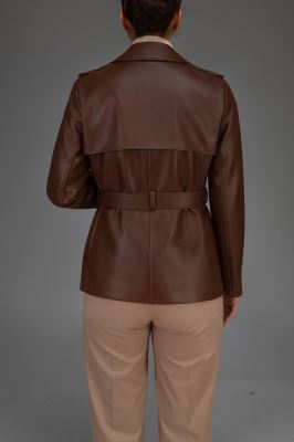 بارانی چرم زنانه 530021