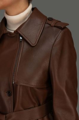 بارانی چرم زنانه 530021