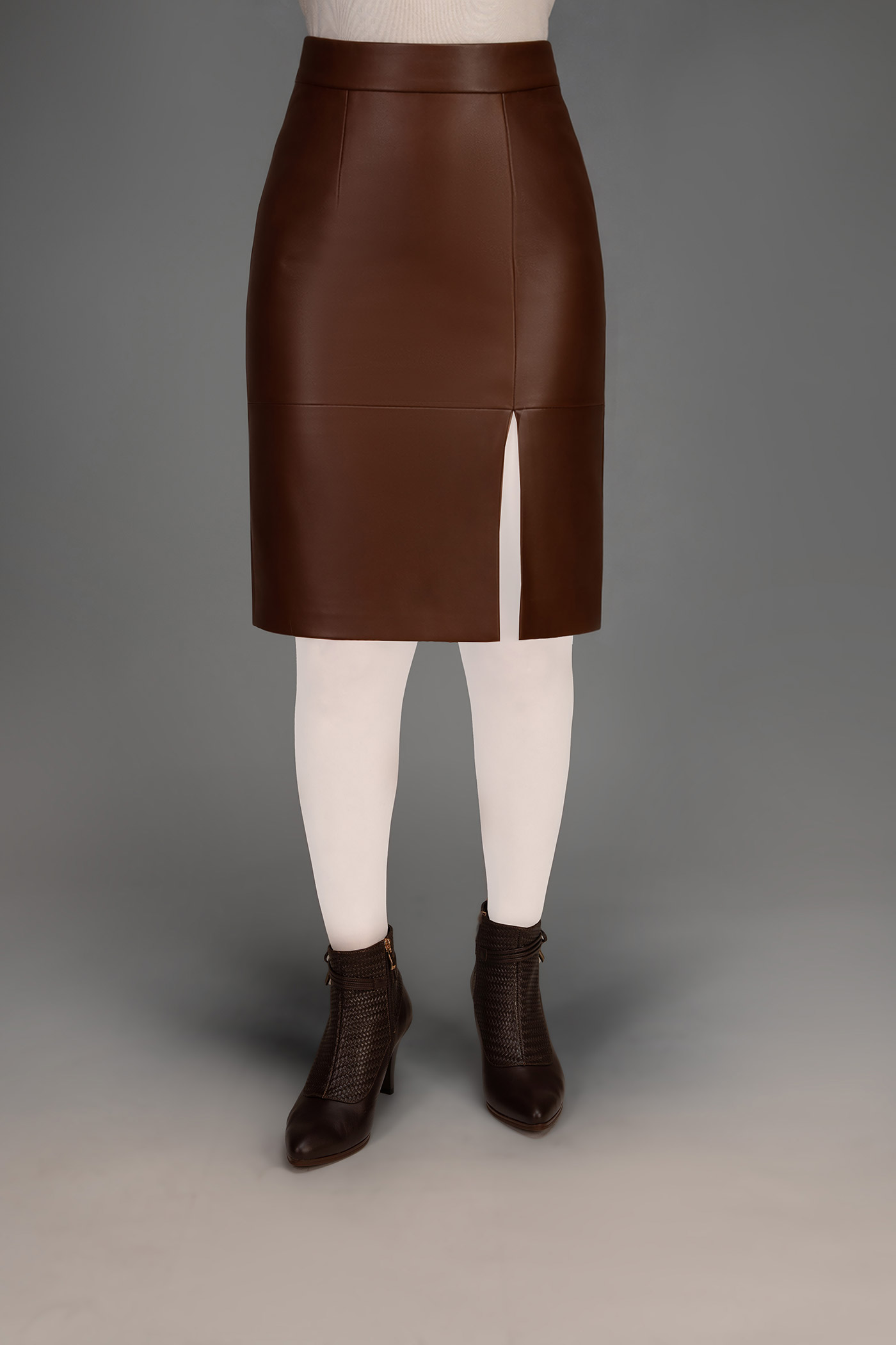 دامن چرم زنانه 440010