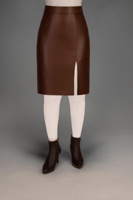 دامن چرم زنانه 440010