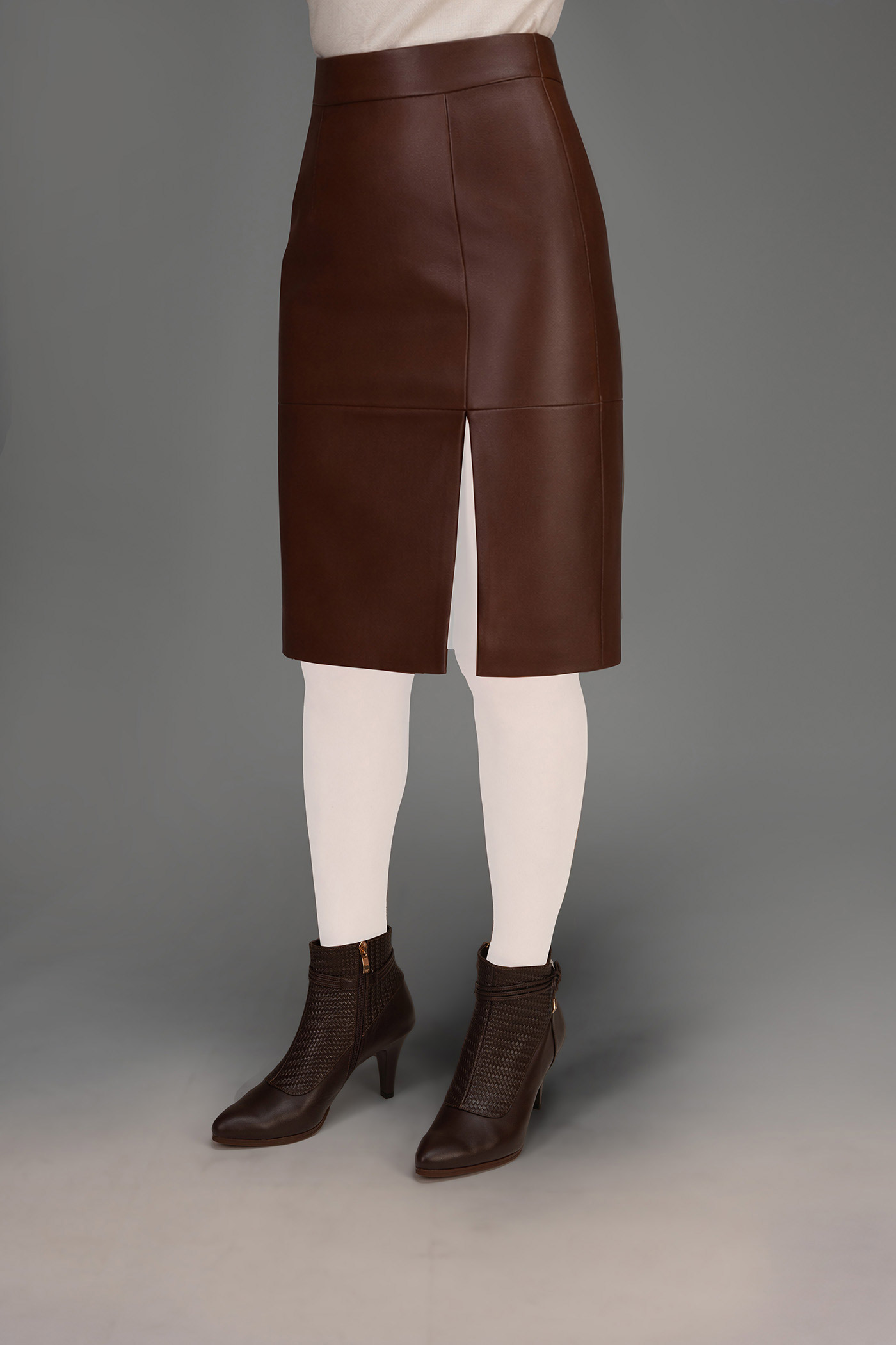 دامن چرم زنانه 440010