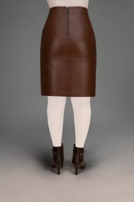 دامن چرم زنانه 440010