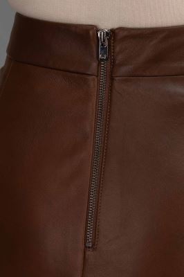 دامن چرم زنانه 440010