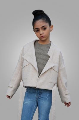 نیم پالتو دخترانه  890005