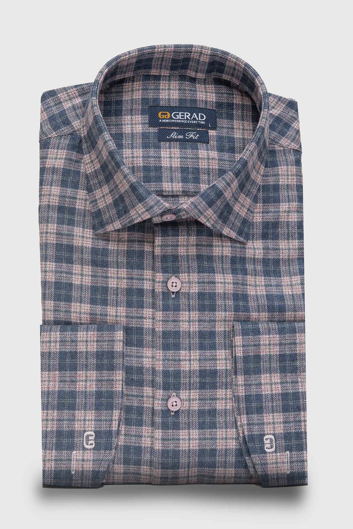 پیراهن آستین بلند مردانه 130634