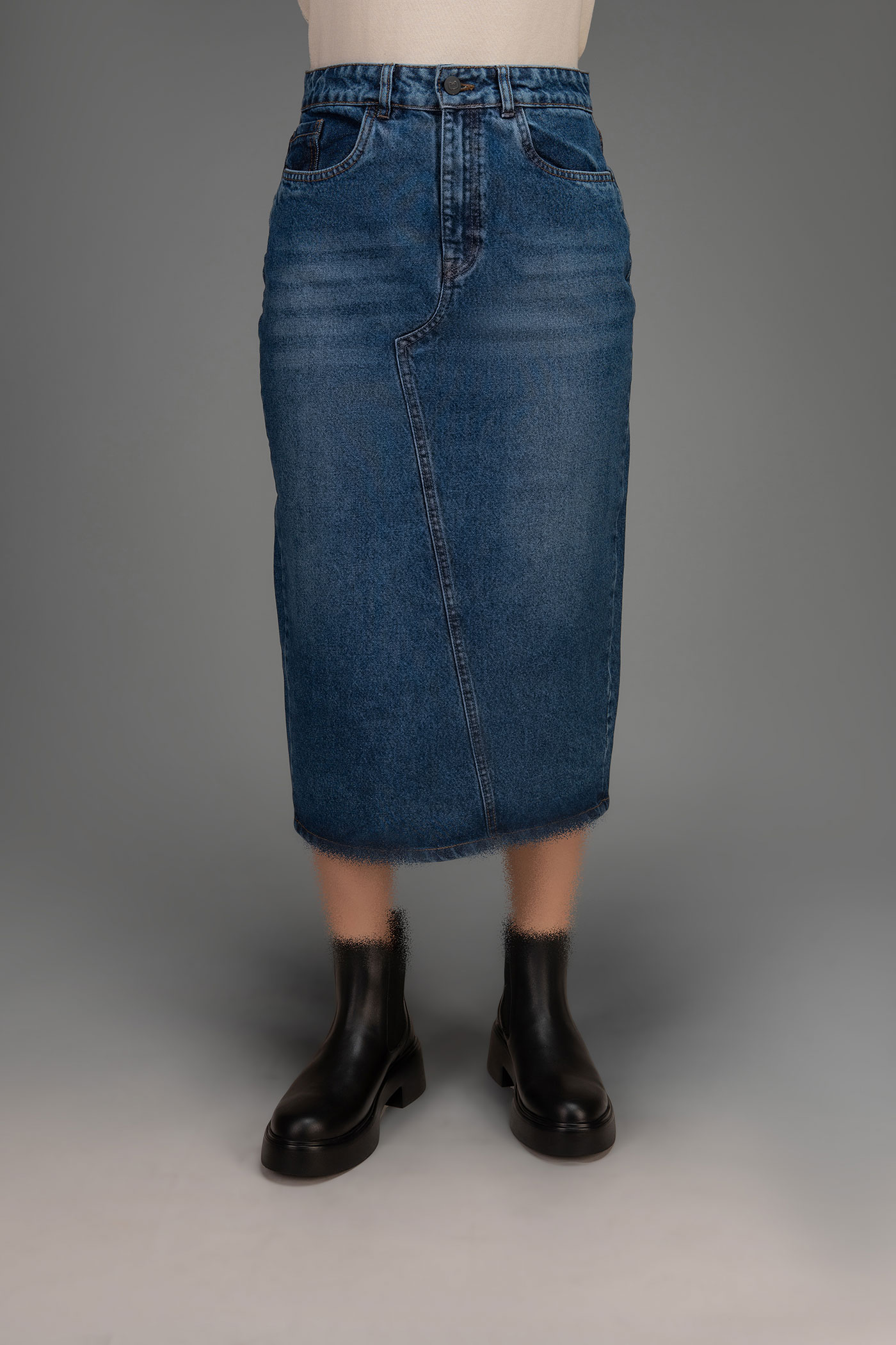 دامن جین زنانه 440007