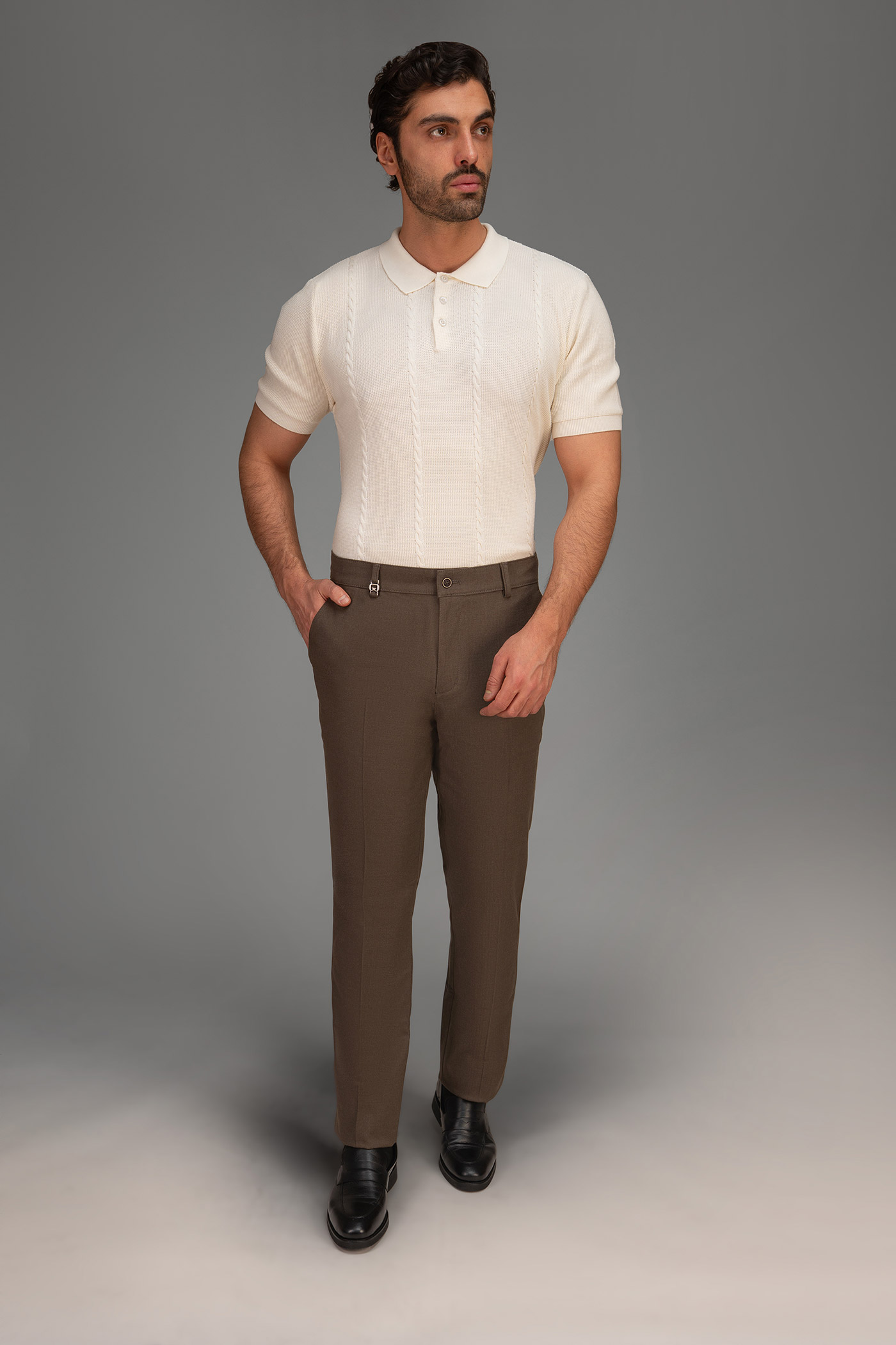 شلوار کتان مردانه 120295