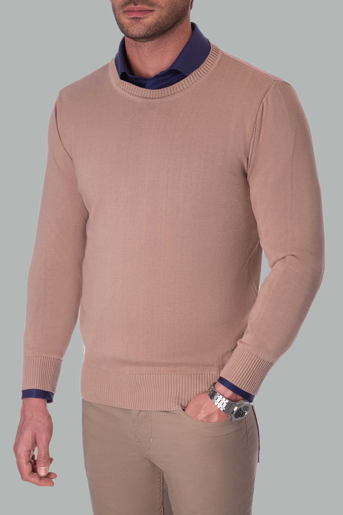 پلیور یقه گرد 300009