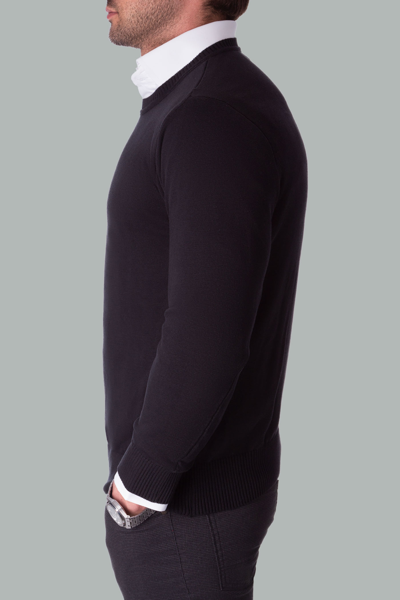 پلیور یقه گرد 300009