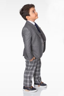 ست کت شلوار و ژیله بچه گانه 550006/P