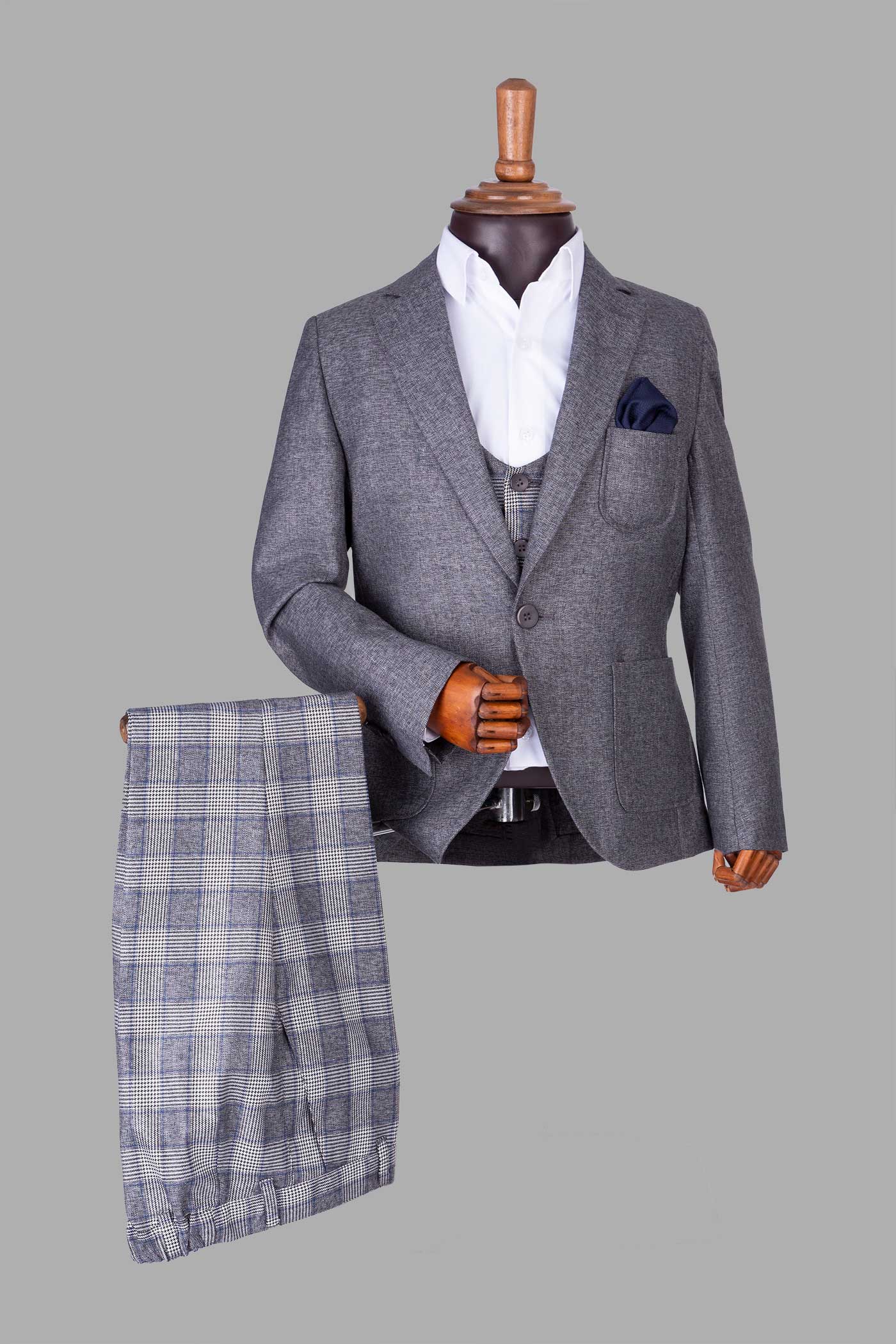 ست کت شلوار و ژیله بچه گانه 550006/P