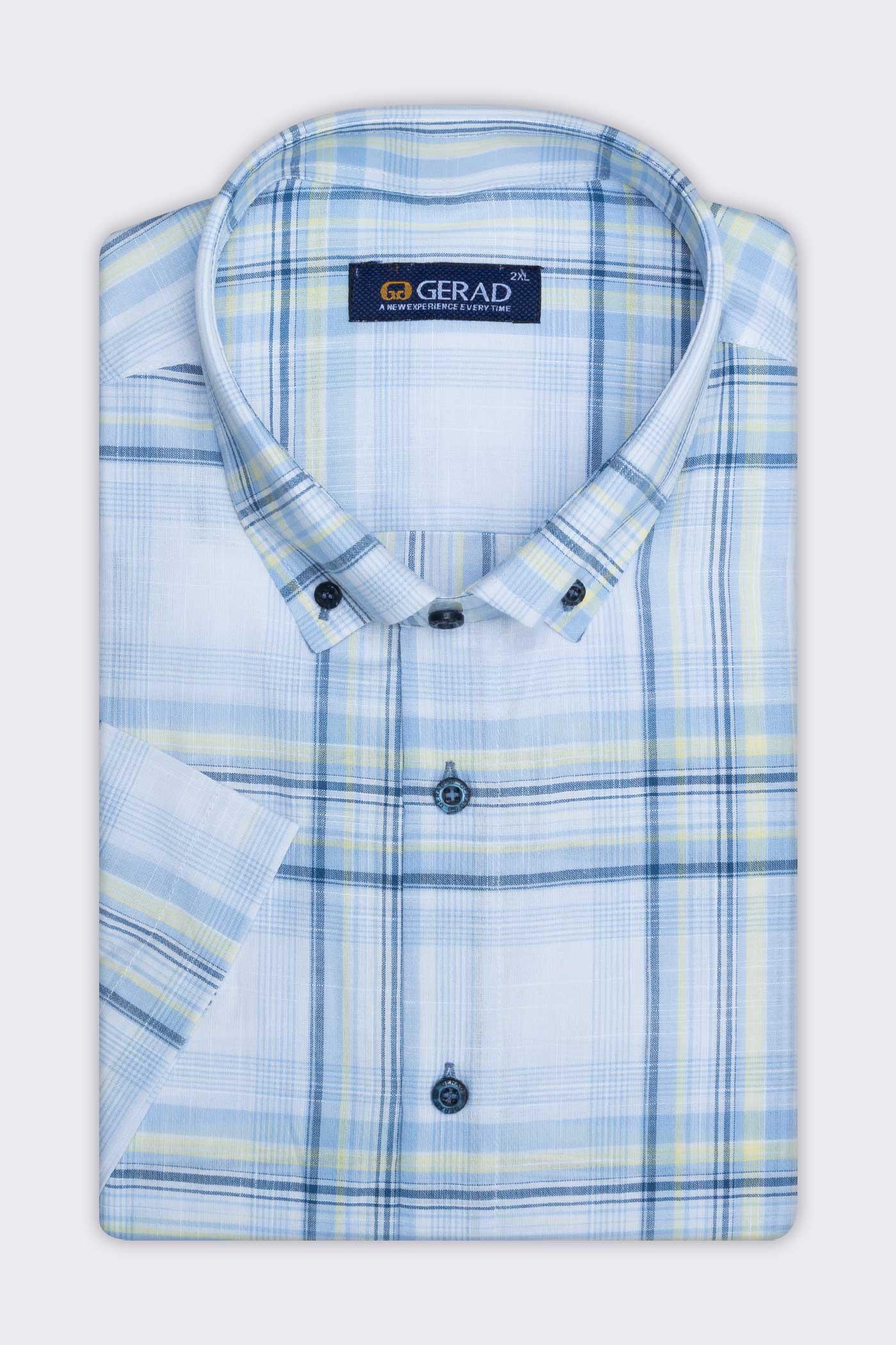 پیراهن آستین کوتاه مردانه 130299