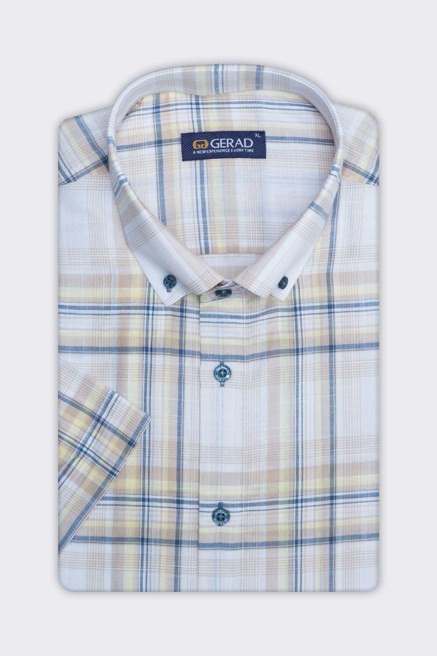 پیراهن آستین کوتاه مردانه 130299